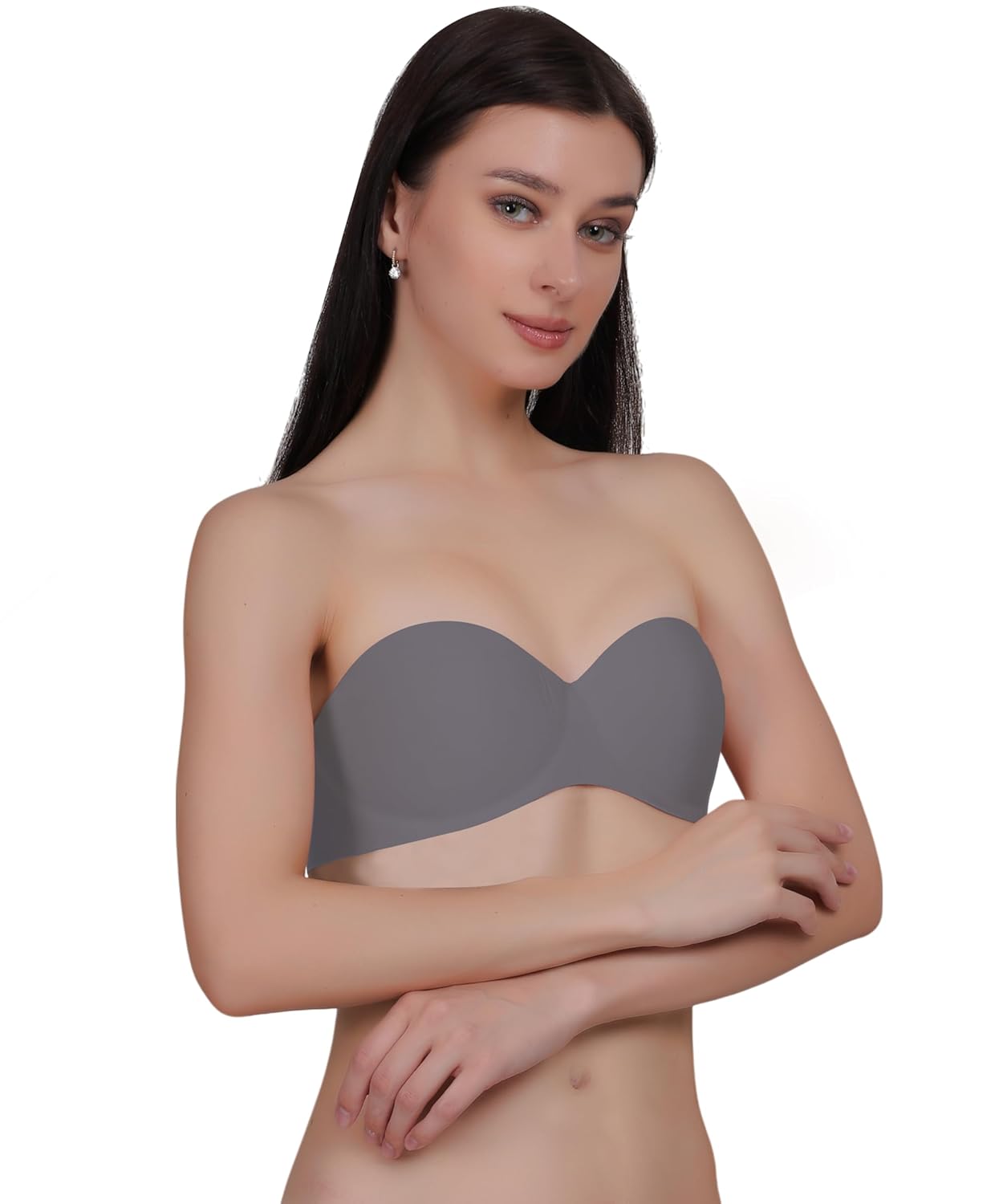 Strapless Bra for Women, Everyday Bra, Wire-Free, Backless, Convertible. - The Luissa
