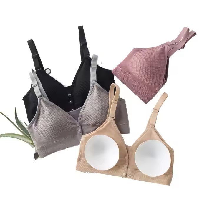 Nursing Bra – Comfortable Wireless Sleep & Maternity Bra for Women