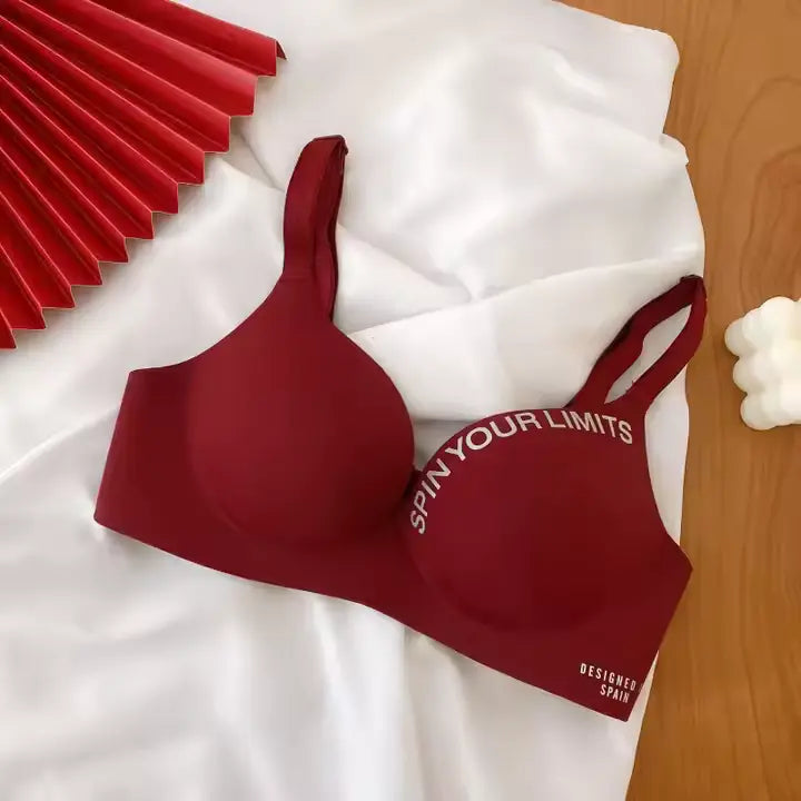 Pack of 2 - Lace Push-Up Bra / Solid Color Push-Up Bra Available in Every Color - The Luissa