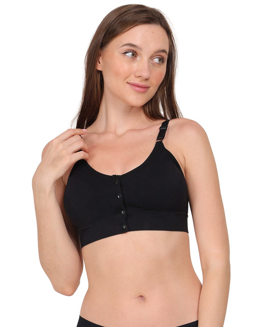 Push up halter bra – open back underwear - The Luissa