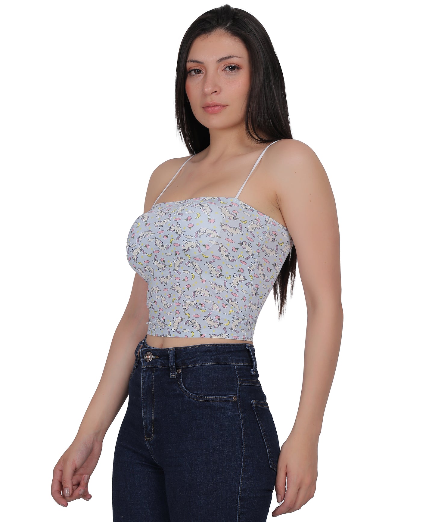 Pack of 2 - Seamless Ice Silk Tube Top + Seamless Silk Back Tube Top Bra - The Luissa