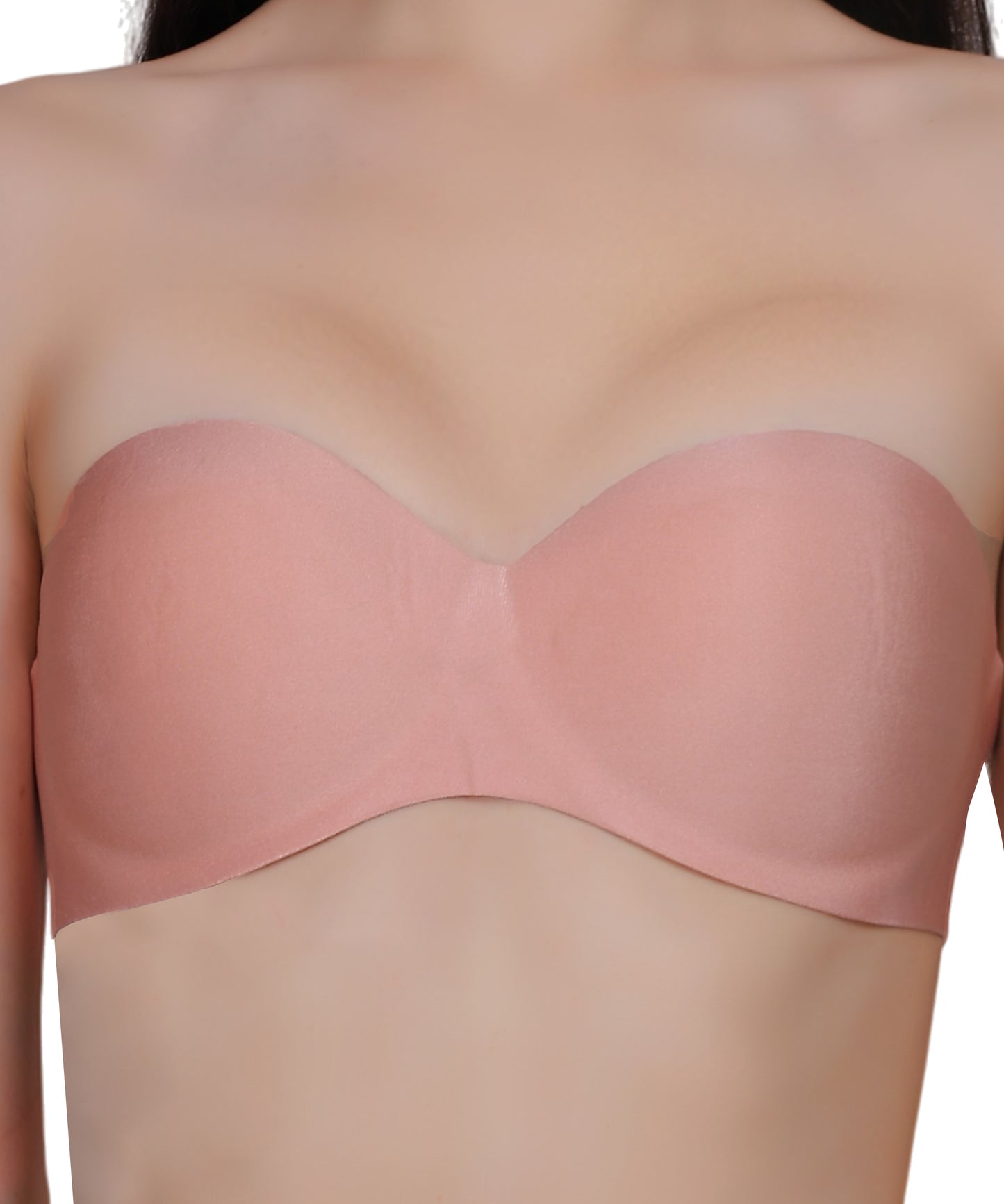 Women’s Seamless Push-Up Everyday Bra | Wire-Free, Backless, Convertible Straps, 3/4 Cup, Breathable Nylon-Spandex - The Luissa