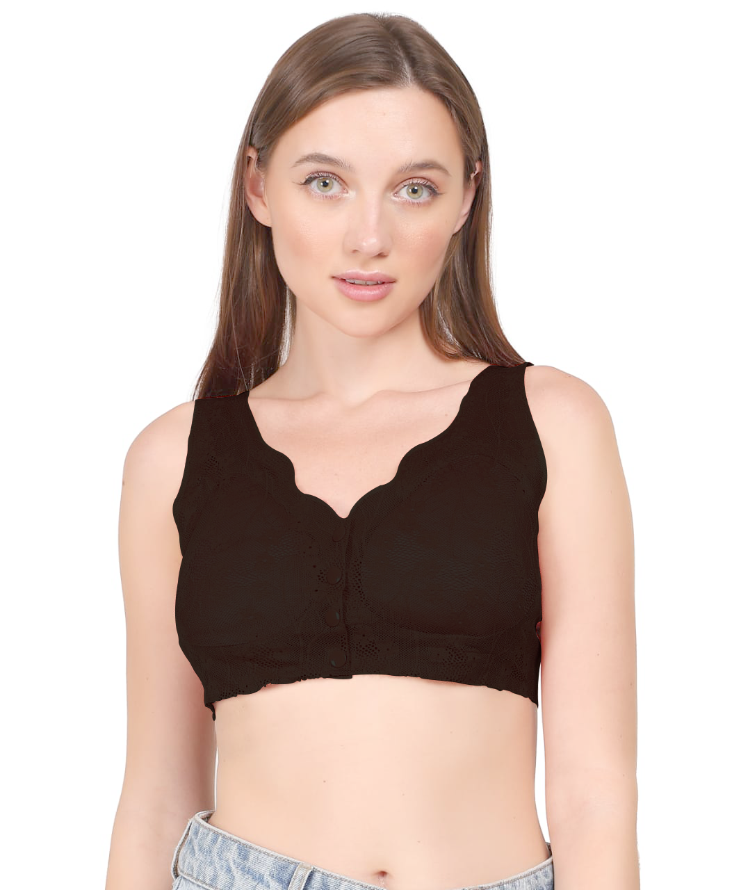 Padded Push Up Bra for Women – Strapless, Wire-Free, Supportive Bra for Large Busts & Everyday Wear - The Luissa