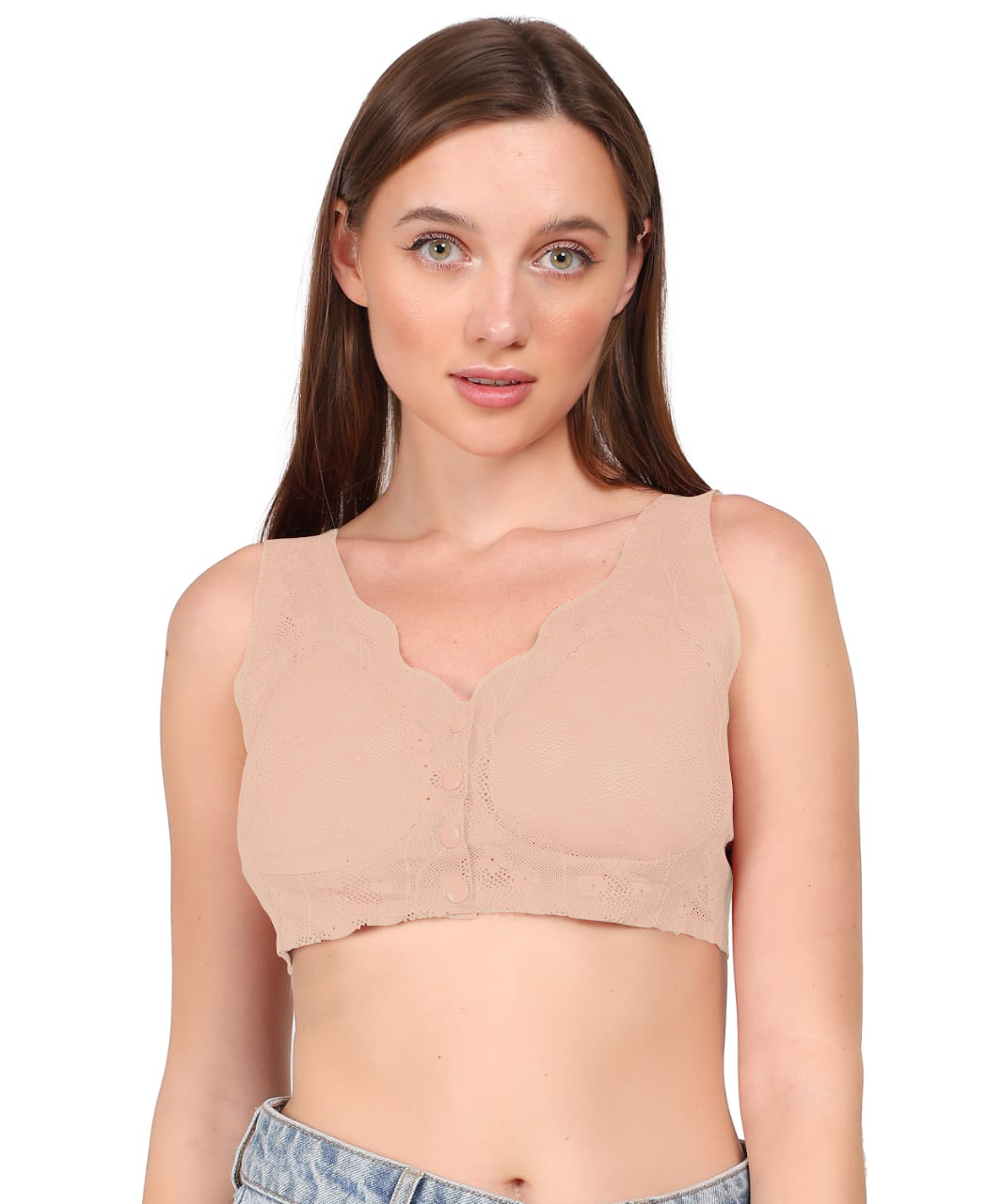 Padded Push Up Bra for Women – Strapless, Wire-Free, Supportive Bra for Large Busts & Everyday Wear - The Luissa