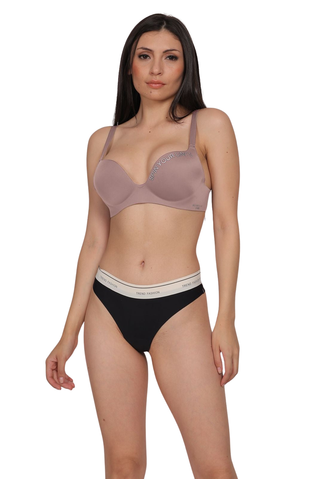 Comfortable Everyday Fashion Breathable Glossy Wireless One-piece Seamless With 'padded Bras - The Luissa