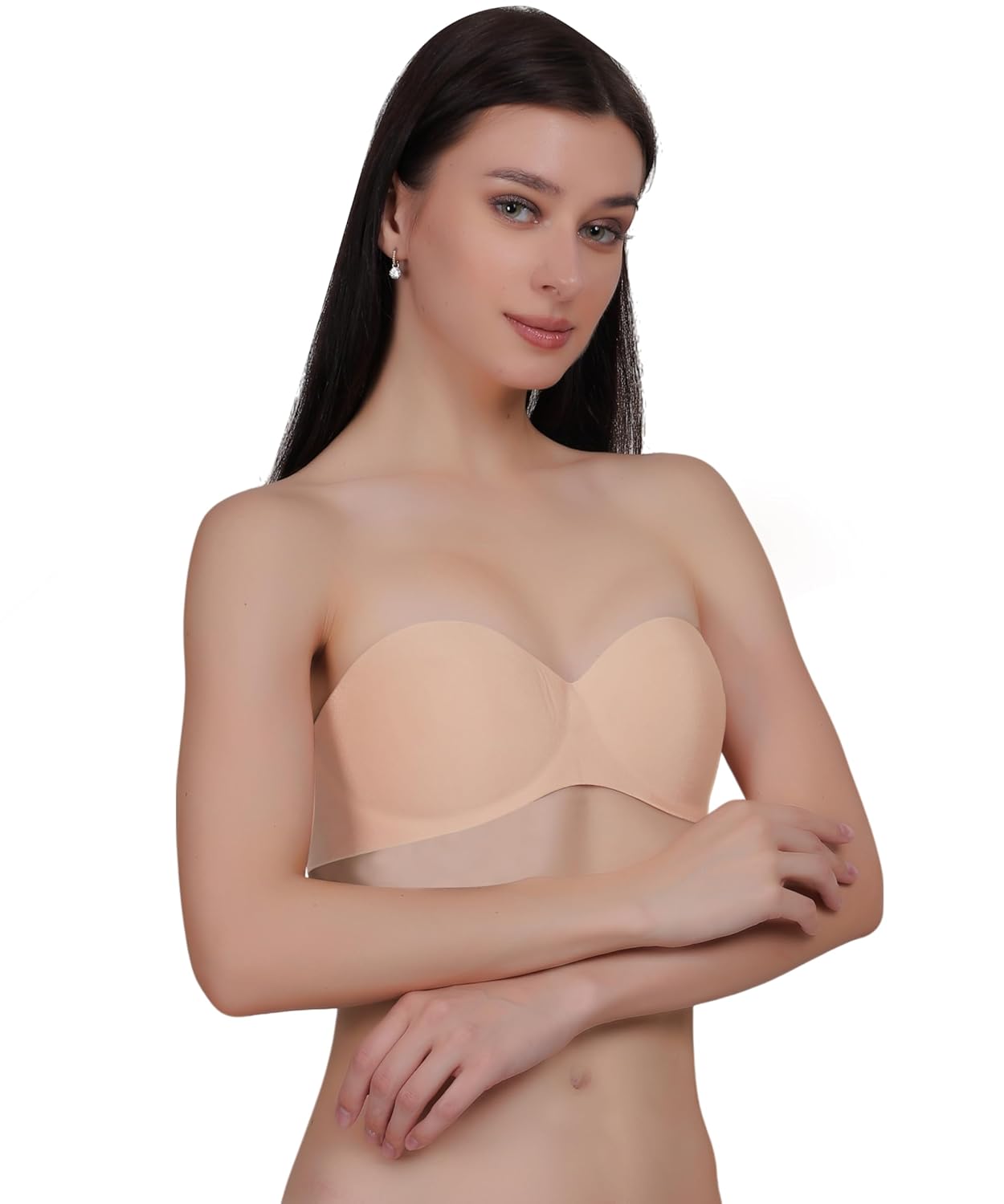 Strapless Bra for Women, Everyday Bra, Wire-Free, Backless, Convertible. - The Luissa