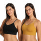 Pack of 2 - Women Brown Camisole - The Luissa