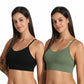 Pack of 2 - Women Brown Camisole - The Luissa