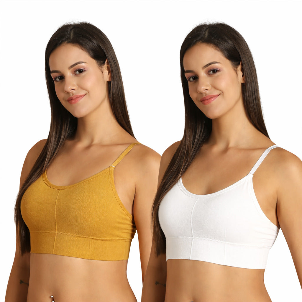Pack of 2 - Women Brown Camisole - The Luissa