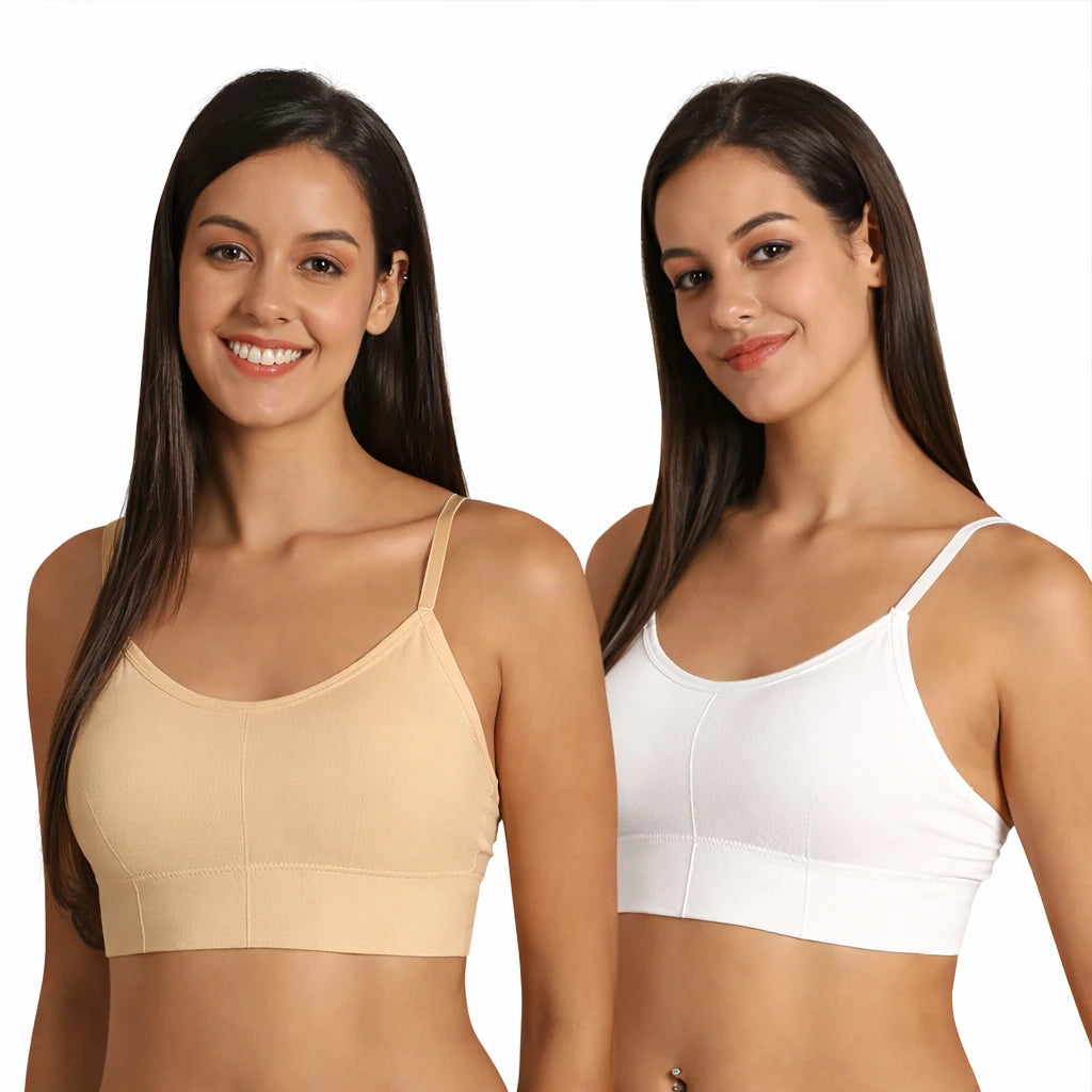 Pack of 2 - Women Brown Camisole - The Luissa