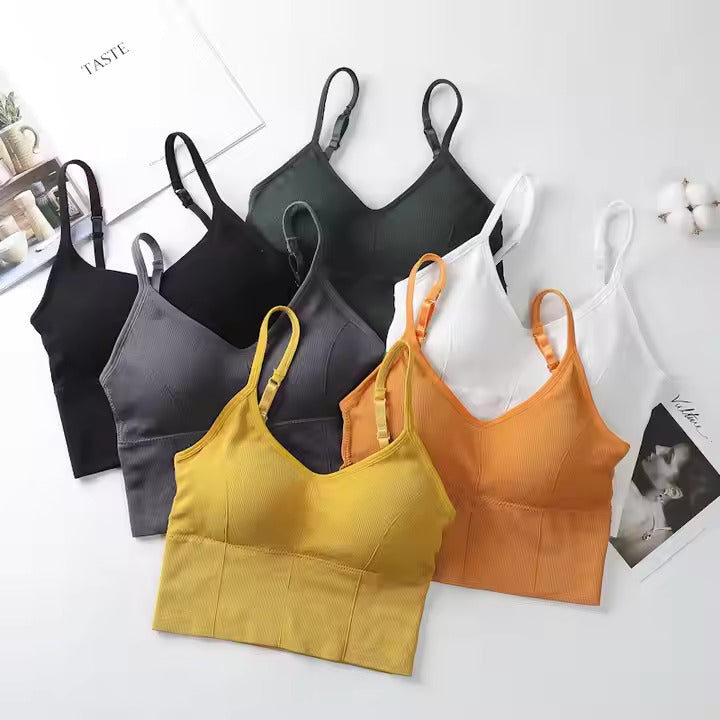U-Back Seamless Sports Crop Top - The Luissa