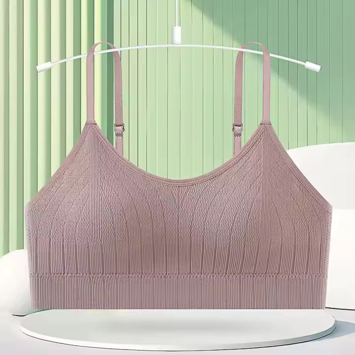 Wireless Sports Bralette, Seamless Tube Top - The Luissa
