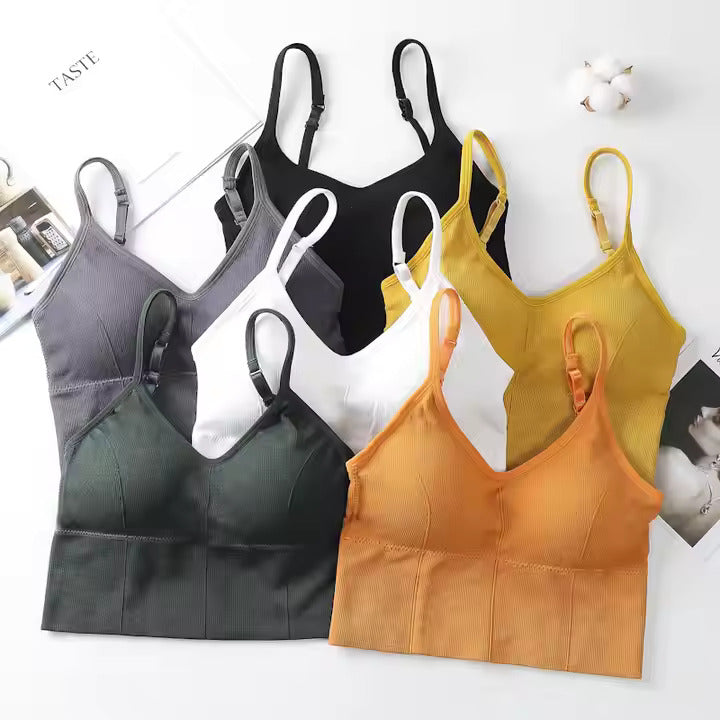 U-Back Seamless Sports Crop Top - The Luissa