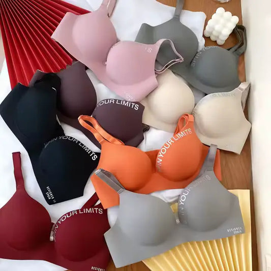 Pack of 2 - Lace Push-Up Bra / Solid Color Push-Up Bra Available in Every Color