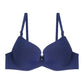Solid Color Push-Up Bra with Padded Double Foam Design - The Luissa