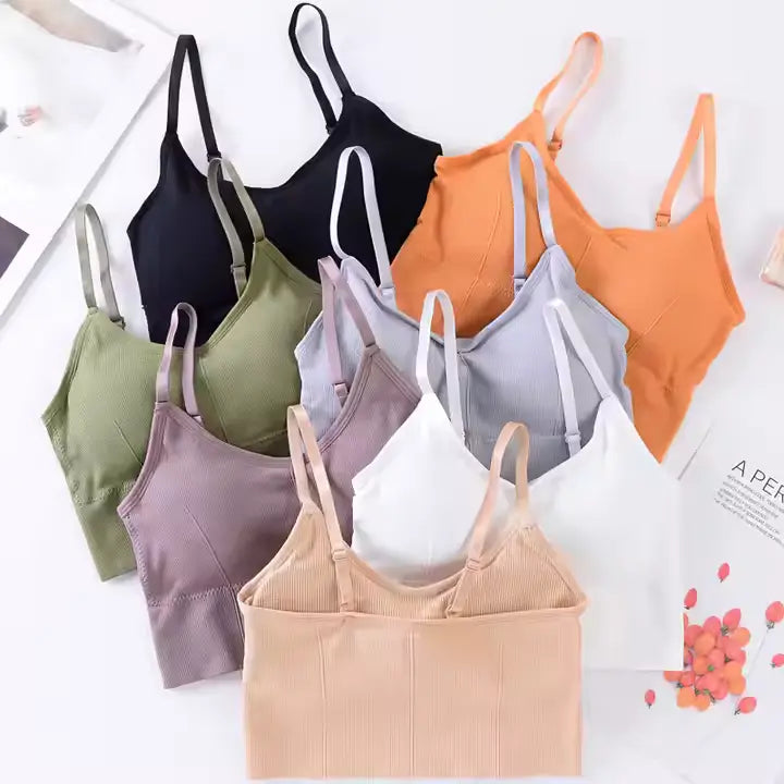 Seamless Full-Cup Push-Up Bra – Black with Removable Pads - The Luissa