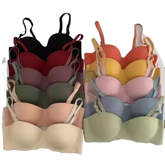 Seamless Silicone Push up Invisible Strapless Bra Women
