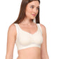 Luissa Women’s Seamless Sports Bra – Wire-Free Latex Bra for Workout & Daily Use