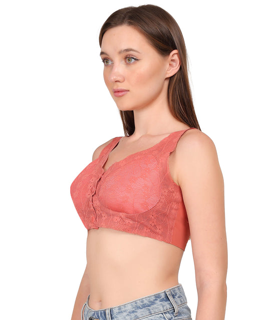 Padded Push Up Bra for Women – Strapless, Wire-Free, Supportive Bra for Large Busts & Everyday Wear