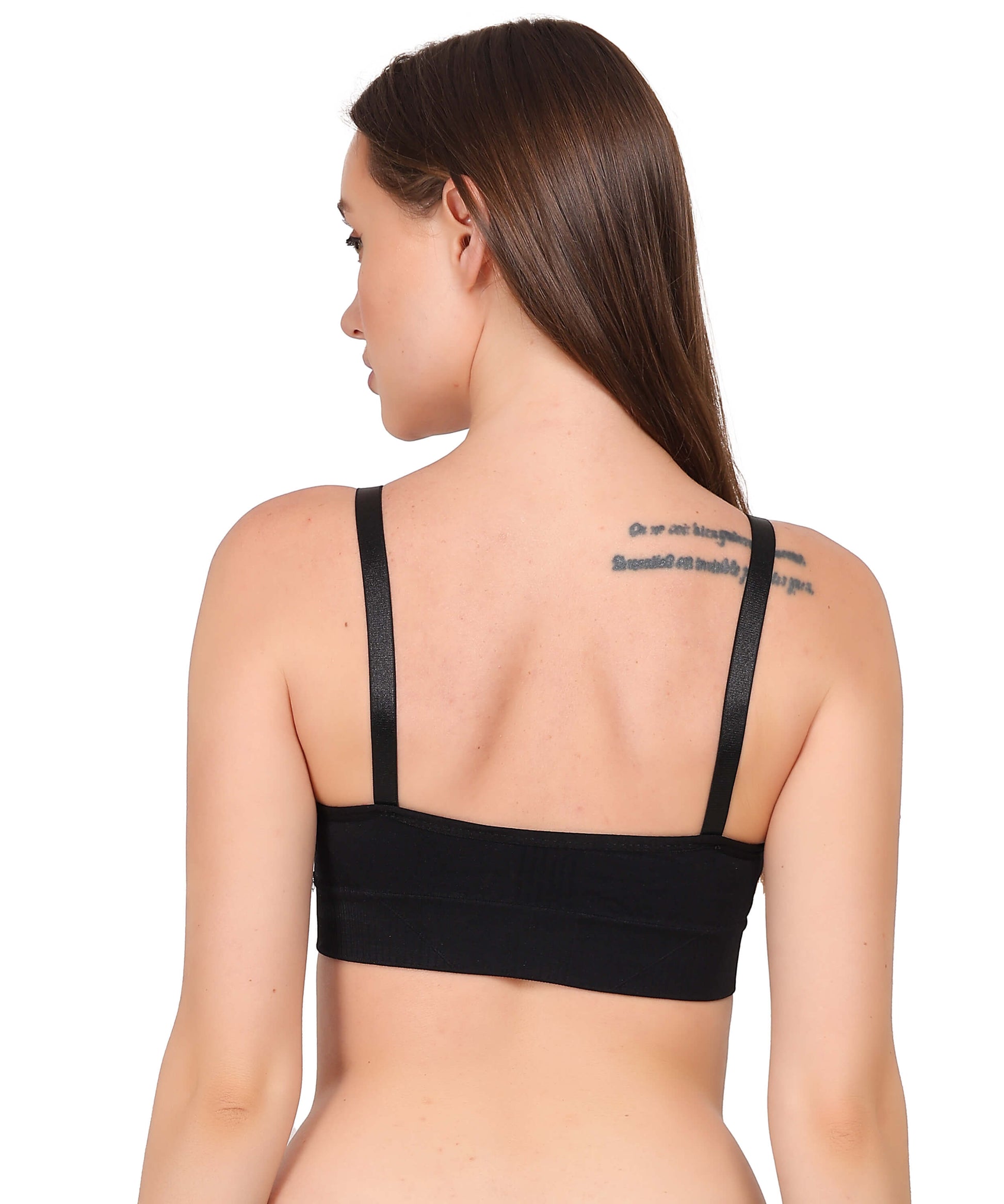 Push up halter bra – open back underwear - The Luissa