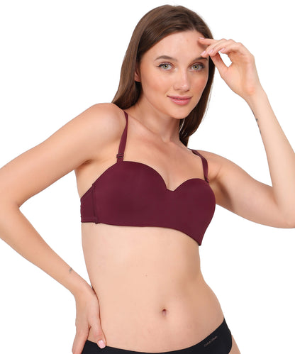 Seamless Silicone Push up Invisible Strapless Bra Women - The Luissa