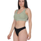 Plus-Size Seamless Sports Bra – Fixed Cup - The Luissa
