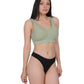 Plus-Size Seamless Sports Bra – Fixed Cup - The Luissa
