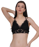Seamless Lace Push-Up Bra - The Luissa