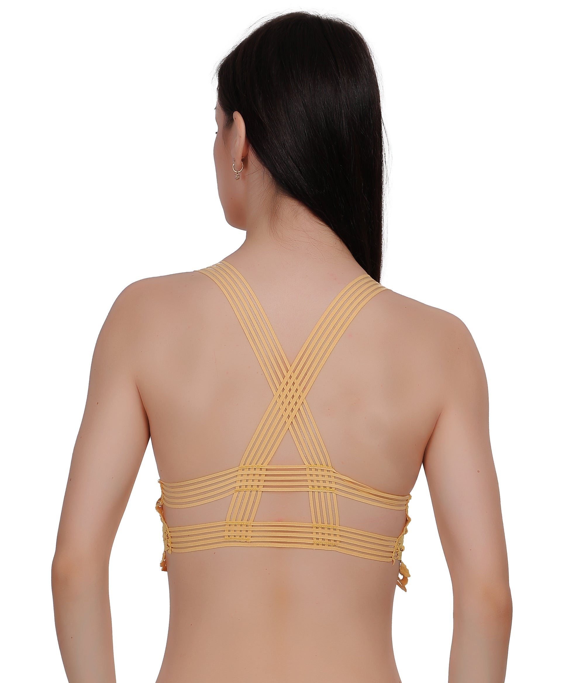 Water-Soluble Lace Backless Bralette Tube Top for Women - The Luissa