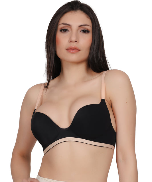 Young Women Ladies Teenagers Bra Thin Push up Wireless Bra