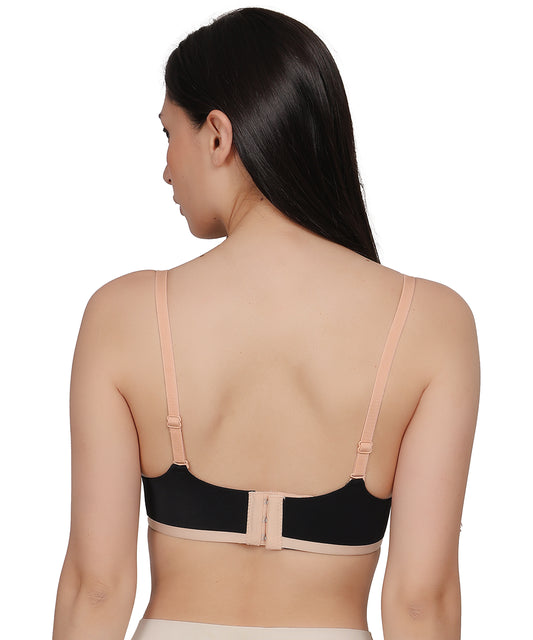 Young Women Ladies Teenagers Bra Thin Push up Wireless Bra