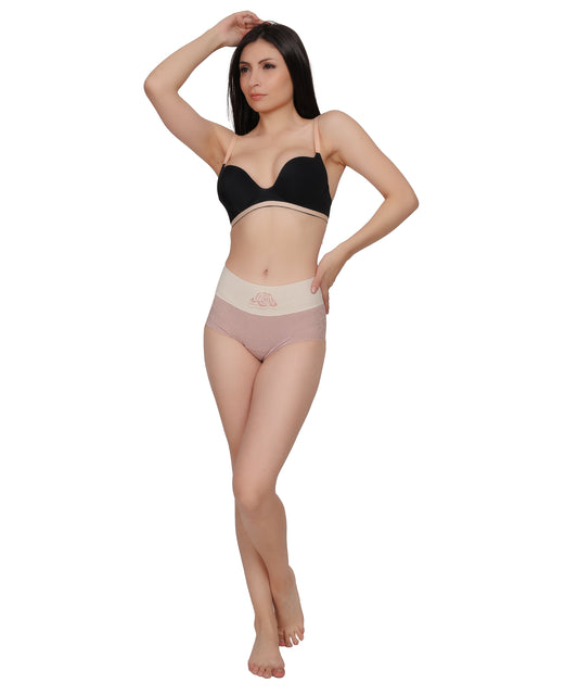 Tummy Control Underwear Soft Breathable Panties pack of 2