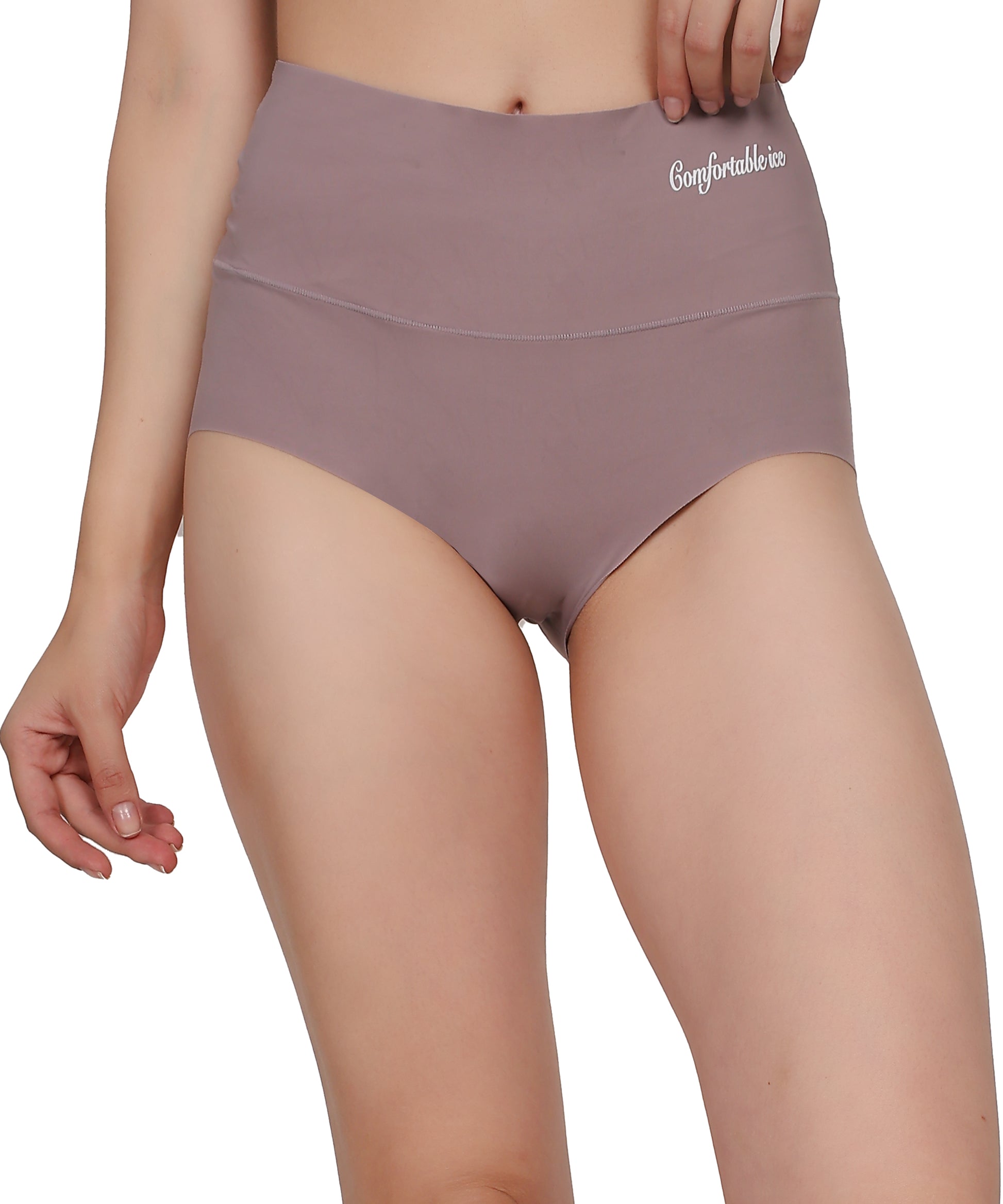 Comfortable Breathable Lady Pure Cotton Underwear Hip Lifting High-Rise Women's Triangle Panties - The Luissa