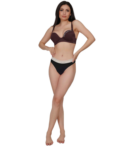 Thongs Comfy Underwear G-Strings Panties Underpants for Women Thong (pack of 2) - The Luissa