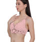 Seamless Lace Push-Up Bra - The Luissa