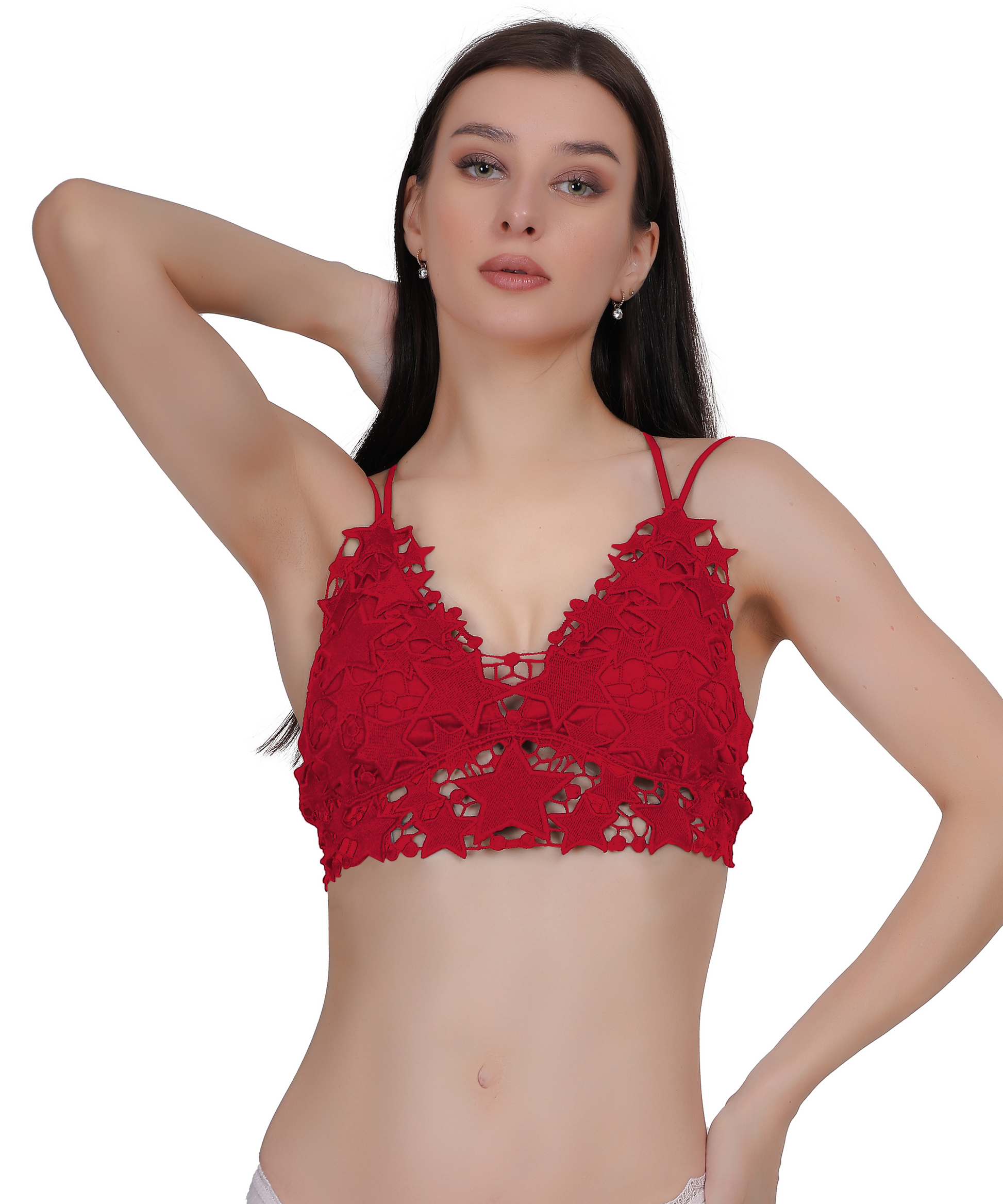 Seamless Lace Push-Up Bra - The Luissa