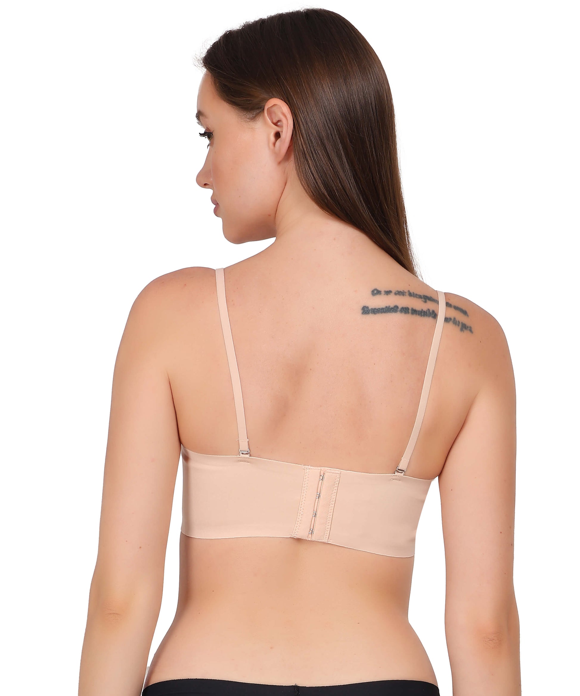 Seamless Strapless Push-Up Bra – Breathable Wire-Free Comfort - The Luissa