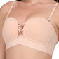 Seamless Strapless Push-Up Bra – Breathable Wire-Free Comfort - The Luissa