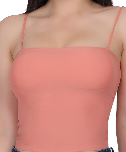 Stylish & Comfy Padded Camisole – Built-in Bra Tank Top for Women