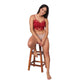 Tube Top Embroidery Bra - The Luissa