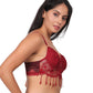 Embroidery Transparent Lace Breathable Bra - The Luissa