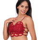 Tube Top Embroidery Bra - The Luissa