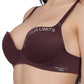 Comfortable Everyday Fashion Breathable Glossy Wireless One-piece Seamless With 'padded Bras - The Luissa