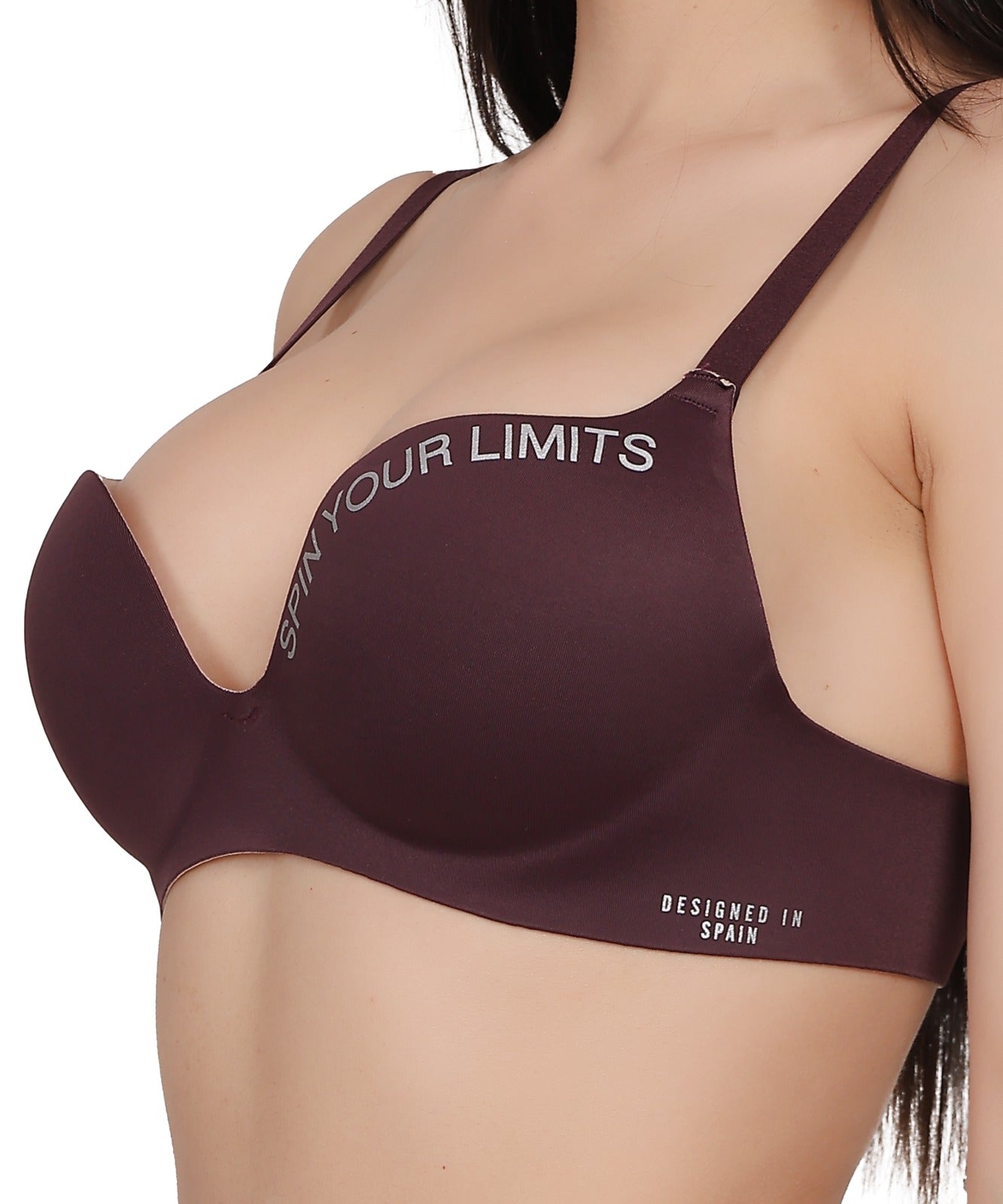Comfortable Everyday Fashion Breathable Glossy Wireless One-piece Seamless With 'padded Bras - The Luissa